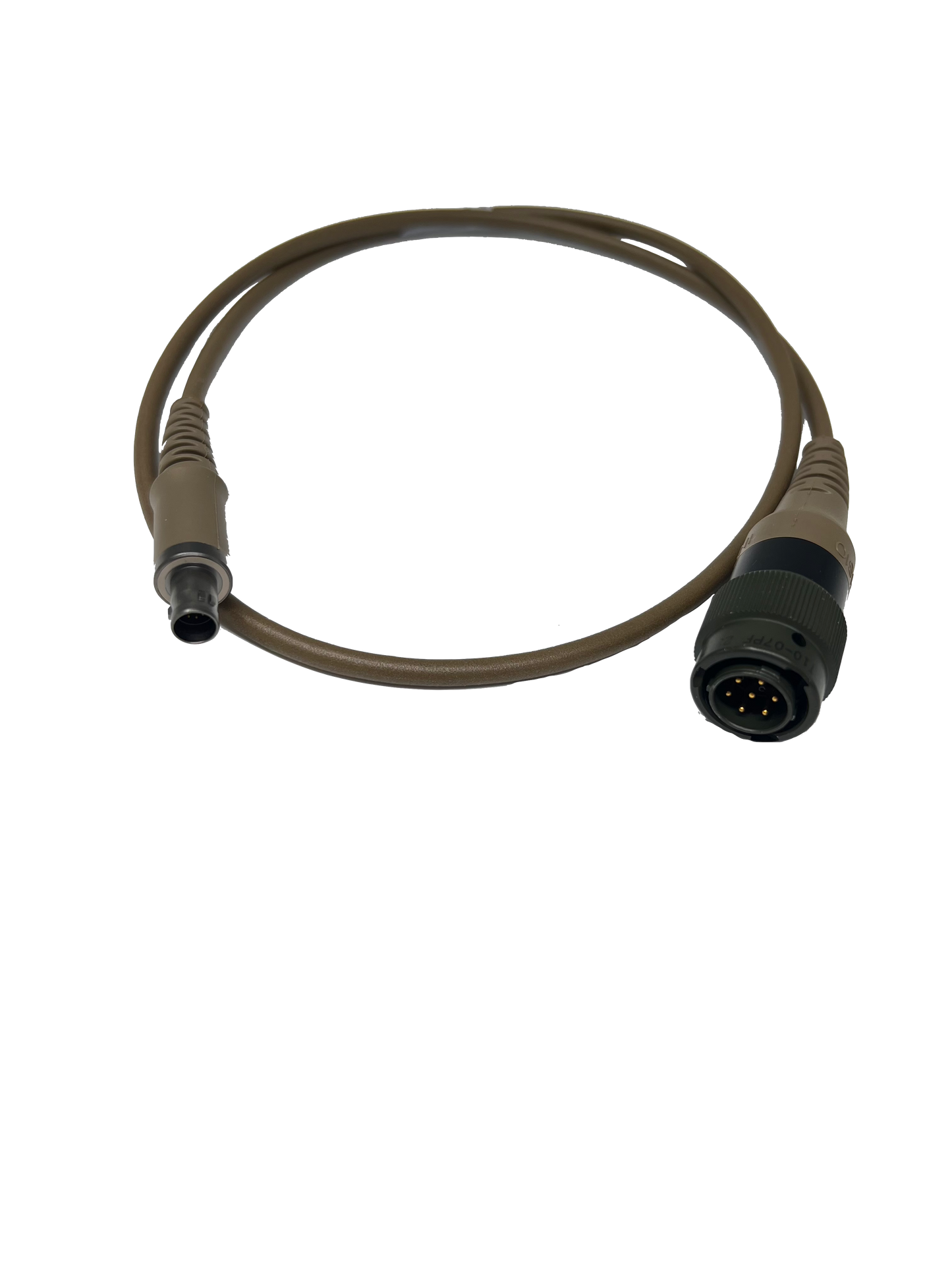 Com Cable - CC01 - 7-pin MIL C (Bowman 344/345/ 346) - Tan - 800mm
