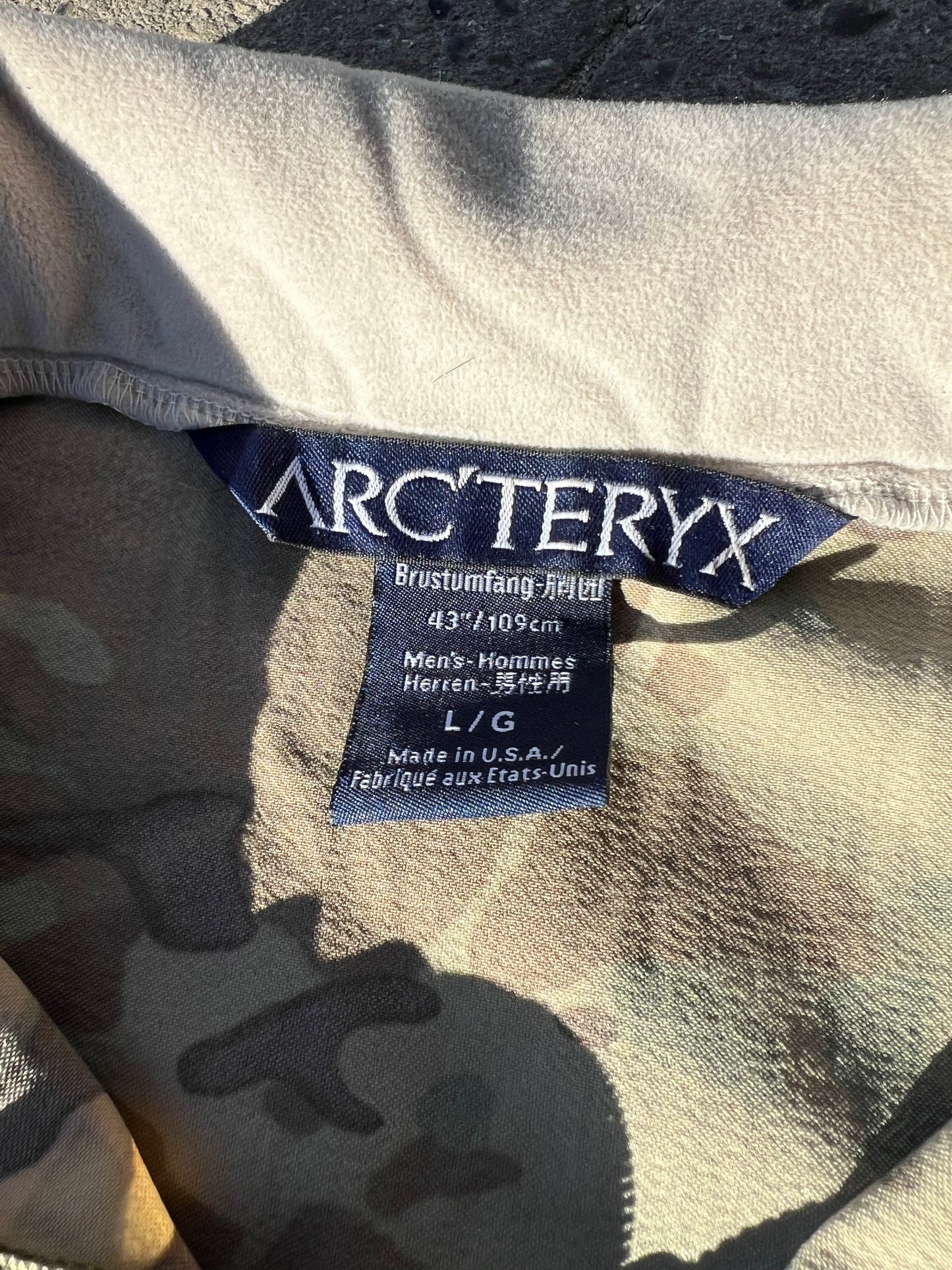 Arc’teryx LEAF Sphinx Halfshell - Multicam