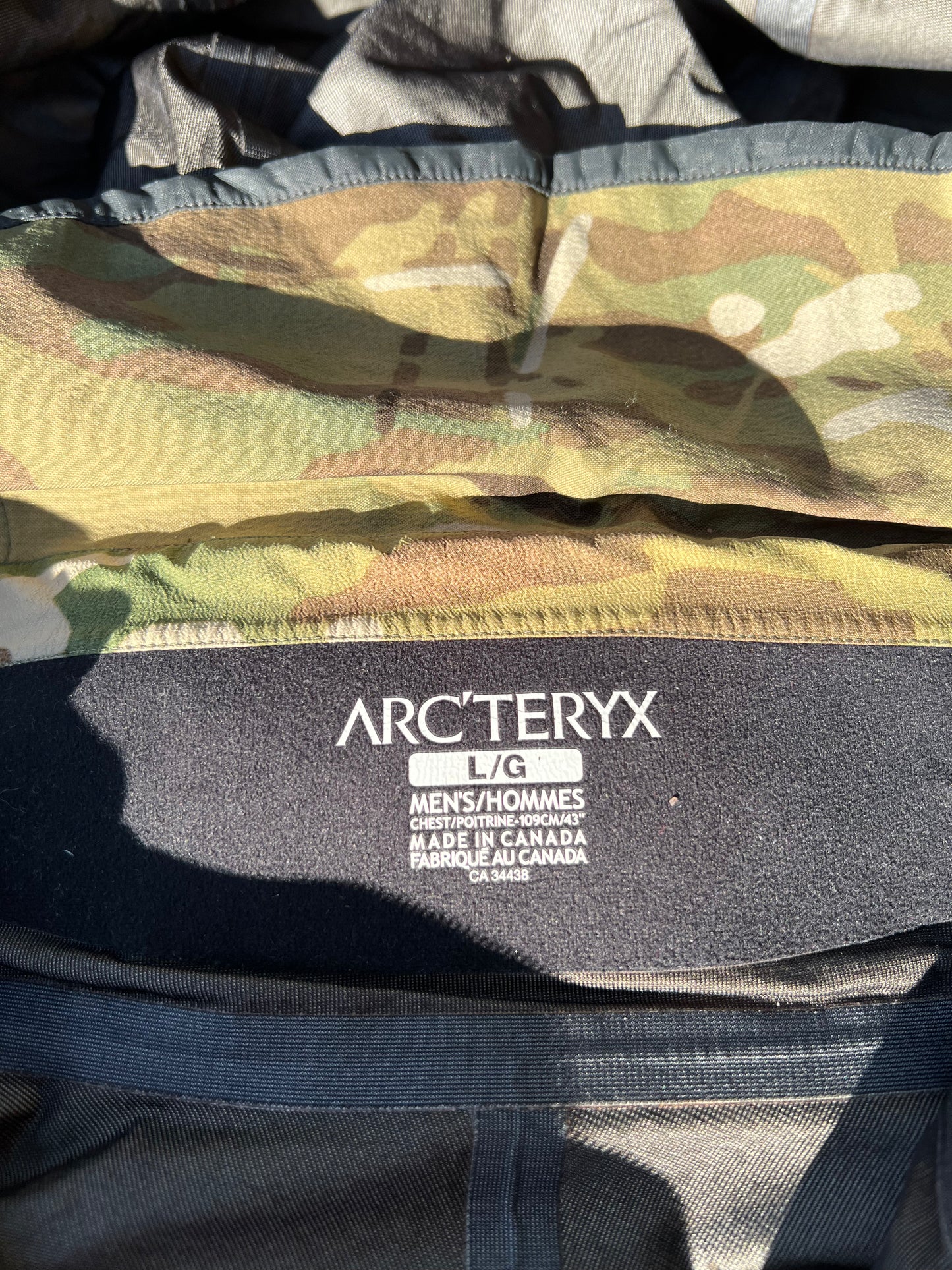 Arc'teryx LEAF Gryphon Halfshell Jacket - Multicam