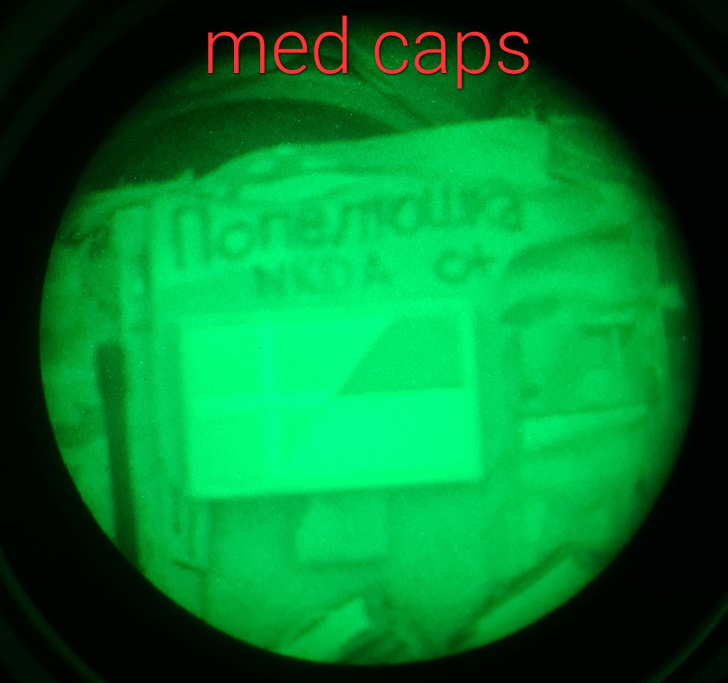 selvindkøbt NVG caps
