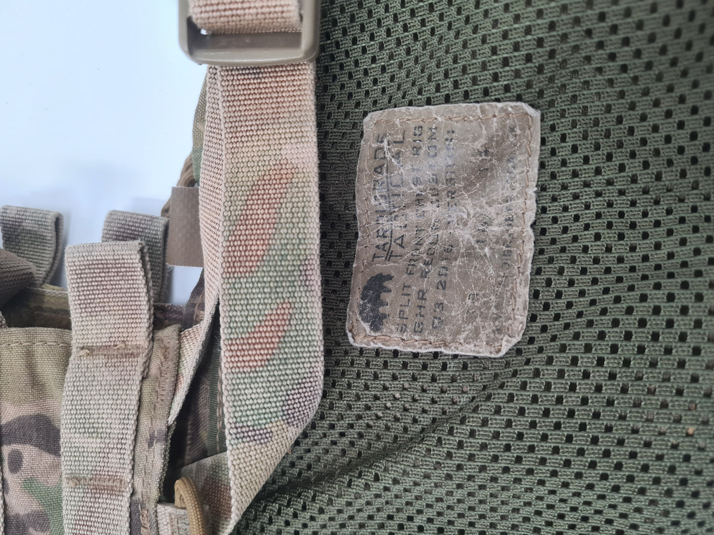 Tardigrade tactical split front chest rig BRUGT