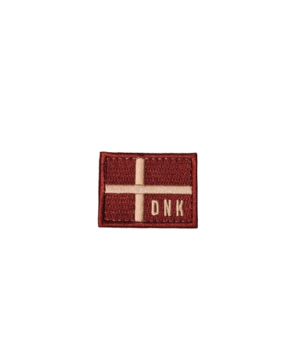 DNK lille patch rød