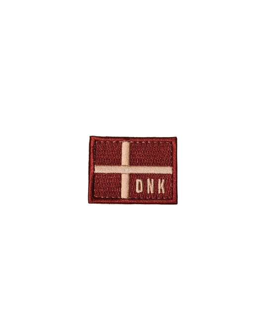 DNK lille patch rød