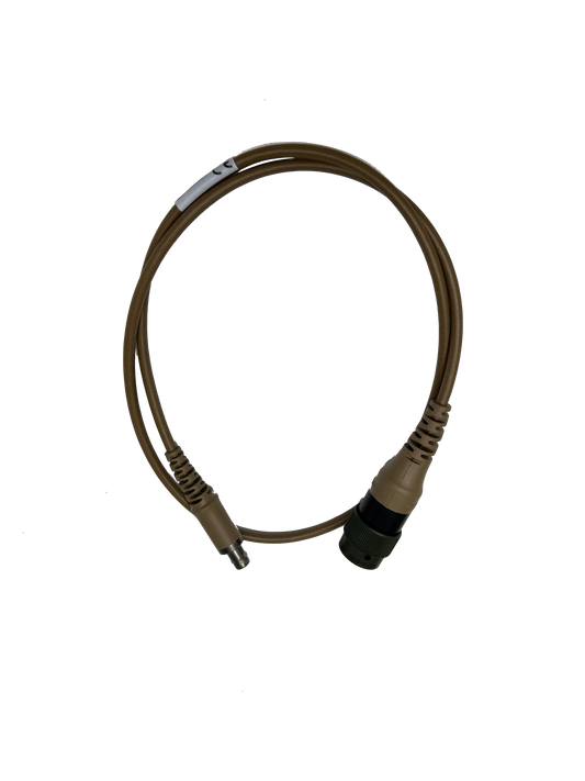 Com Cable - CC01 - 7-pin MIL C (Bowman 344/345/ 346) - Tan - 800mm