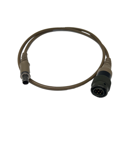 Com Cable - CC01 - 7-pin MIL C (Bowman 344/345/ 346) - Tan - 800mm