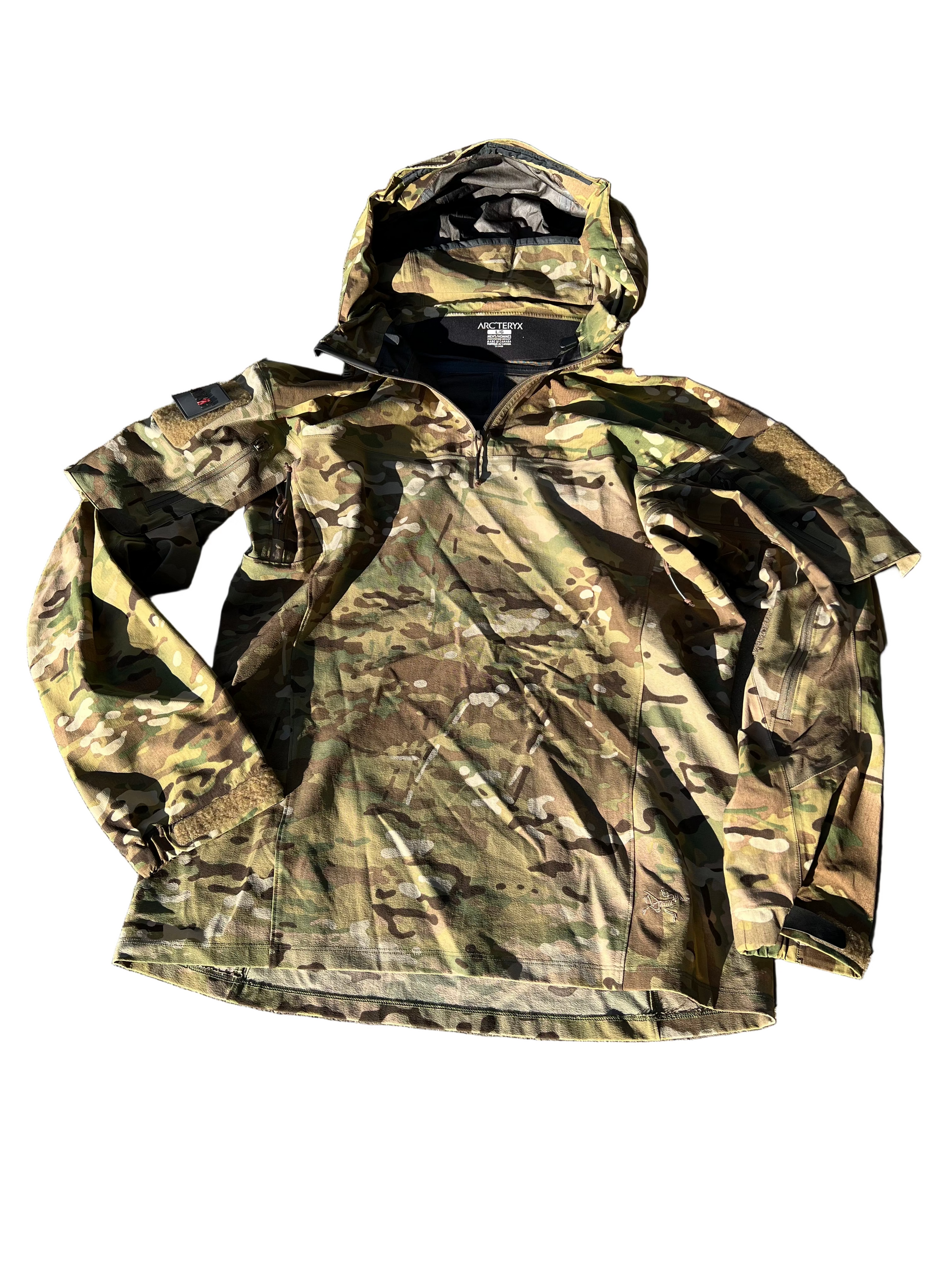 ARC’TERYX LEAF タイプ アークテリクス gryphon レプリカ Arc'teryx LEAF Gryphon Halfshell Jacket - Multicam – Selvindkøbt