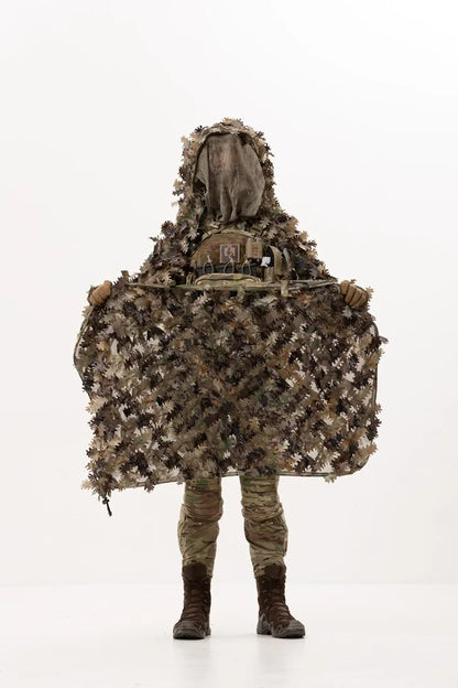 LAPA Camouflage Cape Viper Hood + cloak