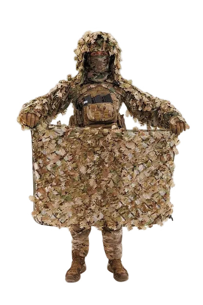 LAPA Camouflage Cape Viper Hood + cloak