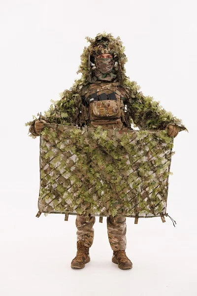 LAPA Camouflage Cape Viper Hood + cloak